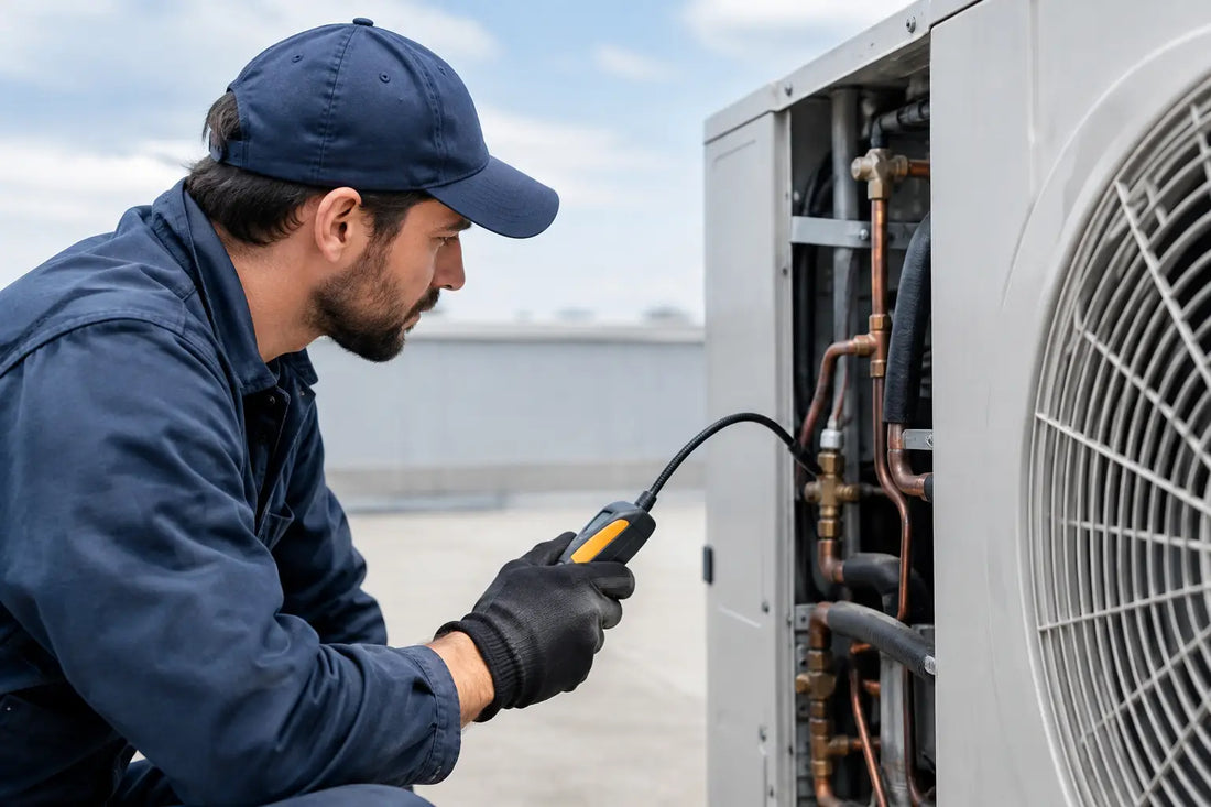 How to Detect Refrigerant Leaks on HVAC Jobs