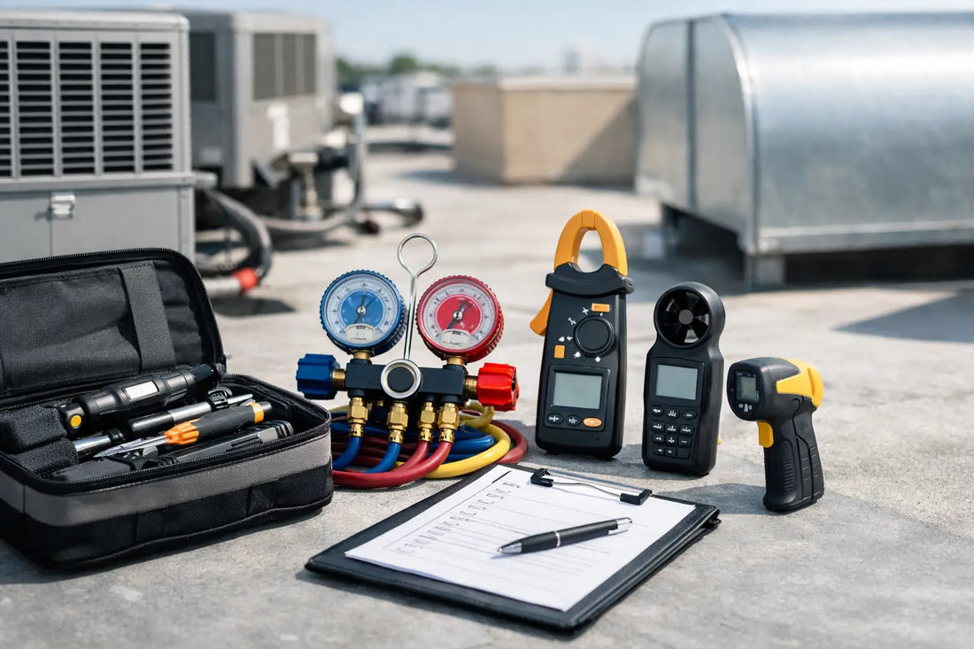 HVAC Commissioning Tools Checklist for Techs