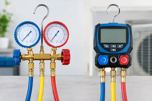 Digital Versus Analogue Manifold Gauges