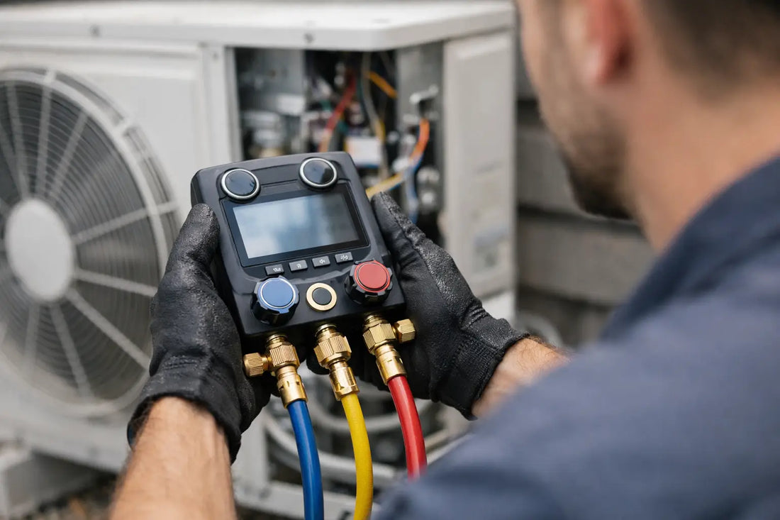 How to Use Digital Manifold Gauges Safely