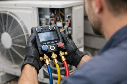 How to Use Digital Manifold Gauges Safely
