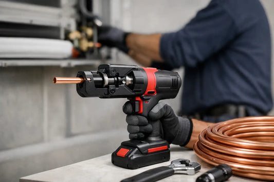 Cordless Copper Flaring Tool for Faster Installs