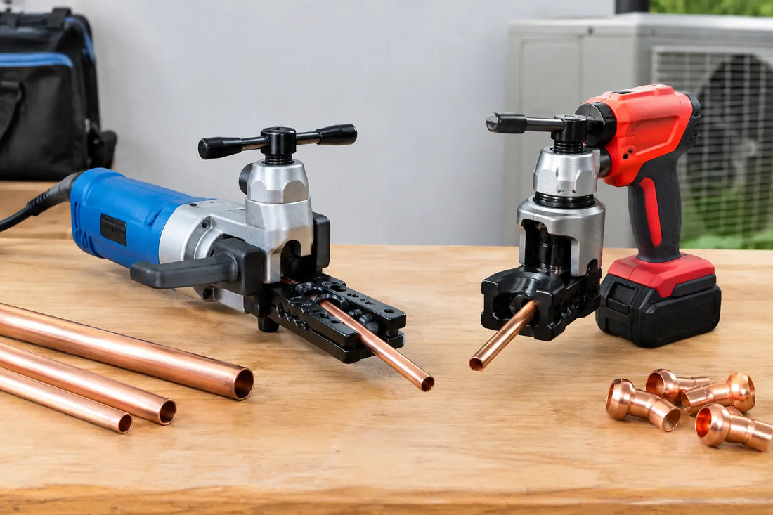 Corded Versus Cordless Flaring for HVAC Work