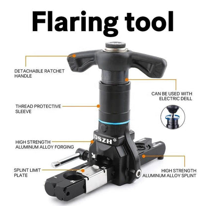 Wk-806n-l Copper Tube Flaring Tool Manual Electric Dual-use Eccentric Shaft Flare Deburr Hvac Service Metric Inch Clamp - Buy  Product on Alibaba.com