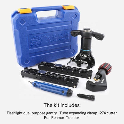 Wk-806n-l Copper Tube Flaring Tool Manual Electric Dual-use Eccentric Shaft Flare Deburr Hvac Service Metric Inch Clamp - Buy  Product on Alibaba.com