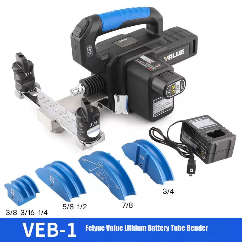 VALUE VEB-1 Cordless Electric Tube Bender 6-22mm